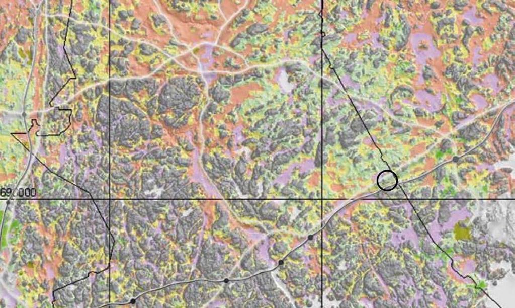 3. Suunnittelun lähtökohdat 3.1. Suunnittelualueen yleiskuvaus Suunnittelualueen pinta-ala on noin 29,5 hehtaaria. Alue kuuluu Boxin kylään ja sijaitsee Sipoon ja Porvoon rajalla.
