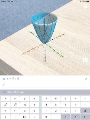 Oppitunti-ideat: Matematiikka GeoGebra Augmented Reality Lisätyn todellisuuden käyttäminen ipadilla tarjoaa oppilaille innostavia kokemuksia ja auttaa heitä visualisoimaan