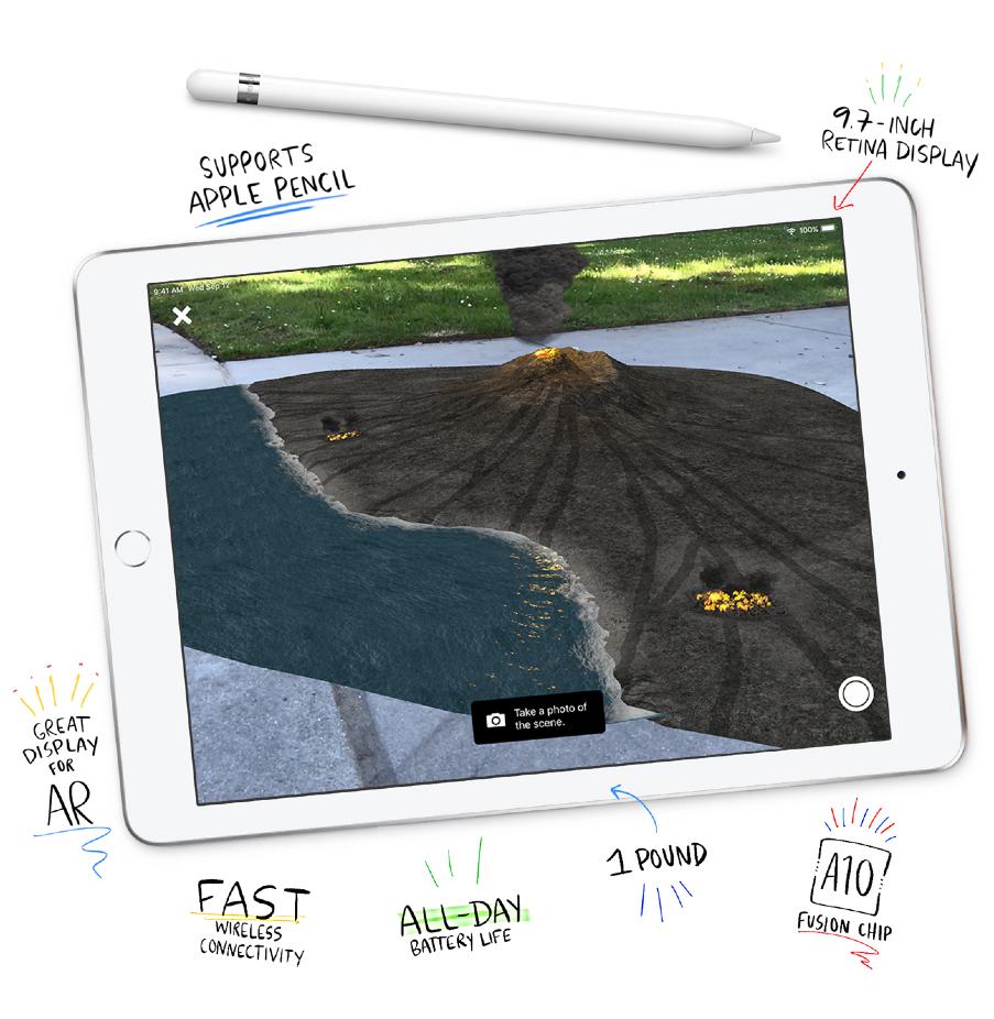 ipad ja lisätty todellisuus oppimisessa ipad on suunniteltu liikkumiseen, mikä tekee lisätyn todellisuuden kokemuksista helppoja ja luonnollisia.