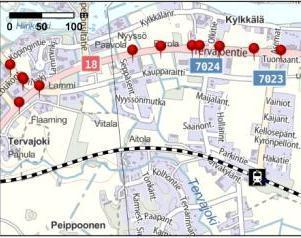 Seinäjoen asemilla. Muilla asemilla ongelmana ovat aseman ja linja-autoliikenteen pysäkkien pitkät keskinäiset etäisyydet.