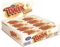 Tuotetiedot Tuote: TWIX WHITE 46g Myyntierä: 1X32 STO Saatavilla: 1.9.