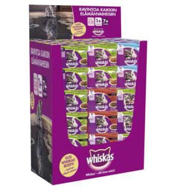 Syyskuun Yhteisplussakampanja WHISKAS 12-packit 2kpl / 7!!! - Kampanjatukkuhinta 2,456 ( m.erä 2,597 ) - Tukkumyynti 25.8.alkaen - Myyntitilausaika 28.7. alkaen ( kauppojen päivättävä toimitus tukkumyynnin ajalle) - Kampanja-aika 1-9.