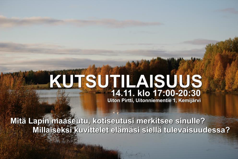 Erätauko-tilaisuus 14.11.