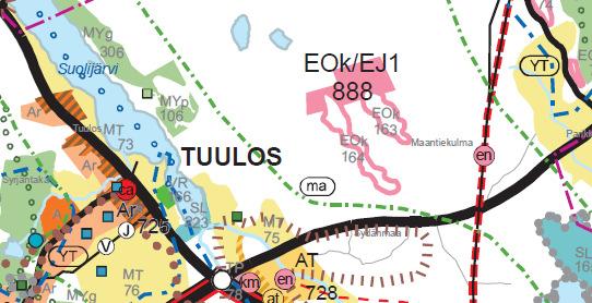 Aiemmat suunnitelmat ja selvitykset Valtakunnalliset alueidenkäyttötavoitteet Valtioneuvoston päätös valtakunnallisista alueidenkäyttötavoitteista tuli lainvoimaiseksi 26.11.2001.