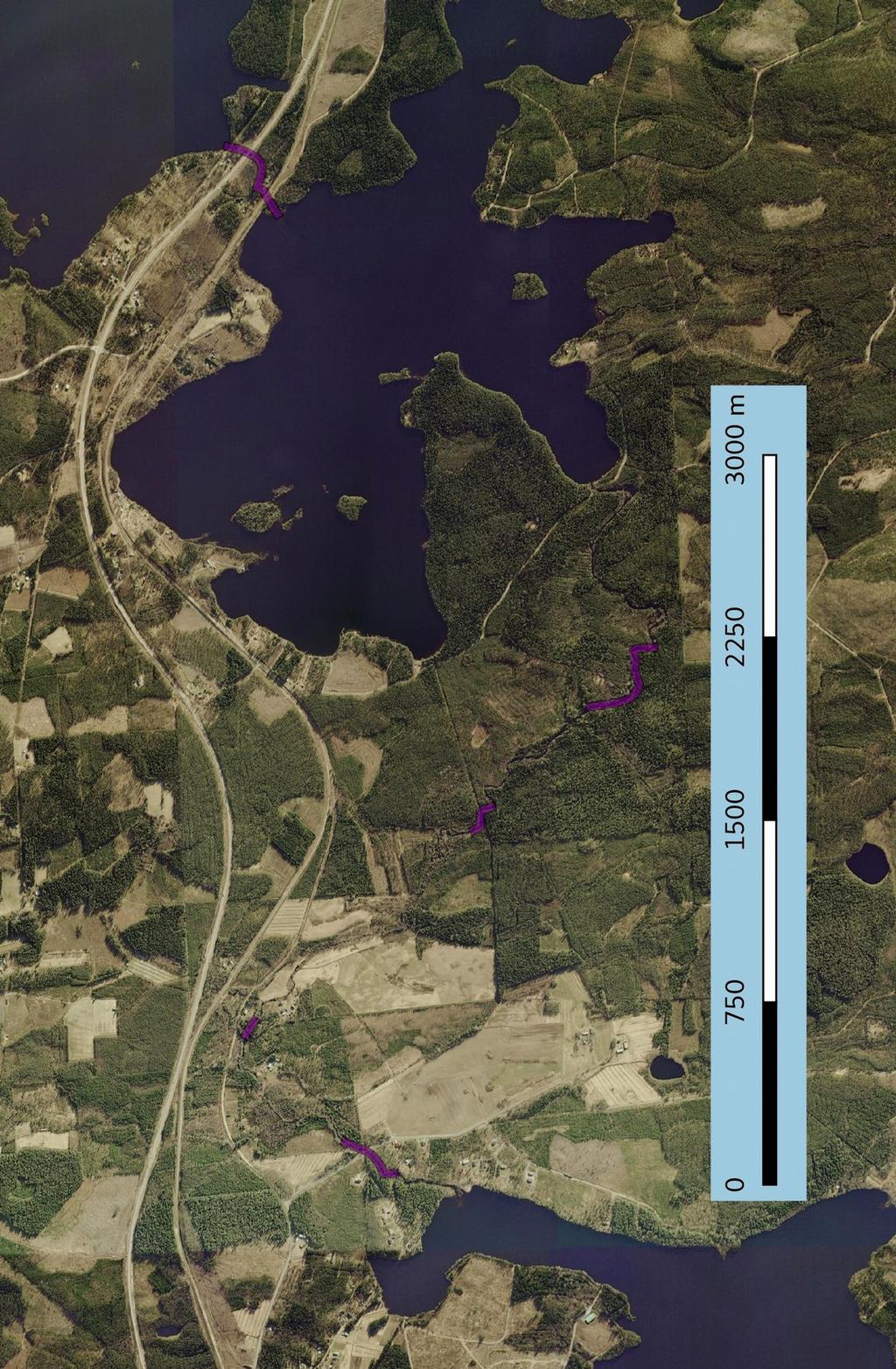 KeskiPohjanmaan ArkeologiaPalvelu Keuruu Asunnan reitti 207 8 Kartta 4.