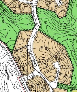 Kortteli 18 Ote voimassa olevasta asemakaavasta Voimassa oleva asemakaava Korttelin 18 tontilla 5 on voimassa olevan kaavan mukaan käyttötarkoituksena AP, asuinpientalojen korttelialue ja