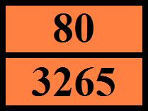 .6.1. Maakuljetus Vaaran tunnusnumero (Kemler-luku) : 80 luokittelukoodi (ADR) : C3 Oranssikilpi : Erityismääräykset (ADR) 274 Kuljetusluokka (ADR) 3 Tunnelirajoitus (ADR) : E Rajoitetut määrät (ADR)