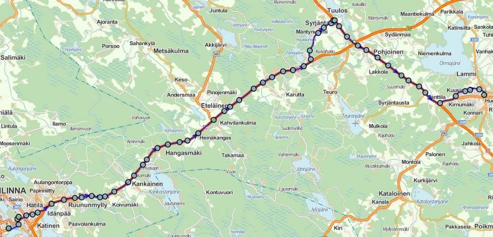 KOHDE 6. 800 HÄMEENLINNA TUULOS LAMMI Sopimuskausi: 1 kesä: 4.6. - 9.8.2017 Jatko-optio: ei Ajokausi Kesä Kalustotarve 2 autoa Kalustovaatimukset ks. myös kalustovaatimusliite 1. ja 2.