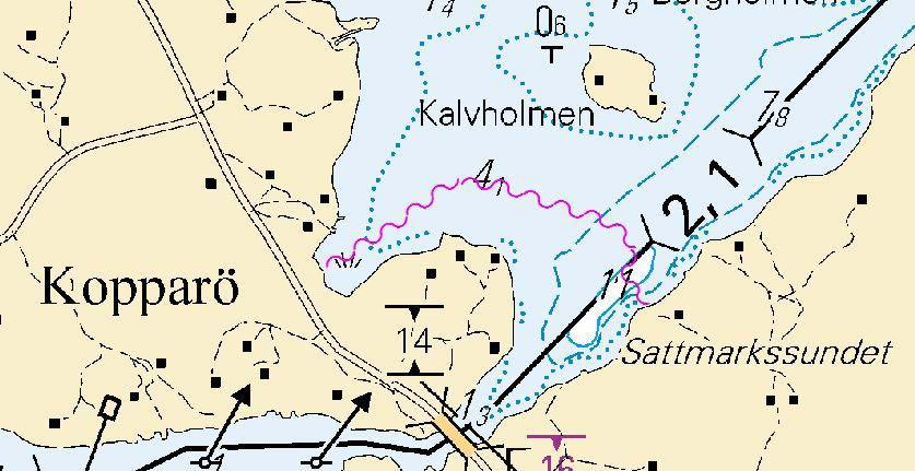 Kuva viitteeksi, karttaotteet ei merikartan mittakaavassa / Bild för referens, kortutdrag inte i sjökortets skala / Image for reference, chart extracts not to scale of chart ( FTA, Turku/Åbo 2018 )