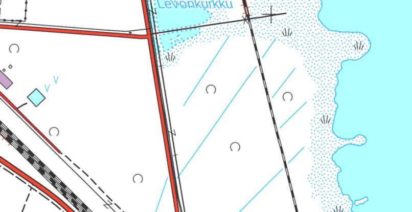 Jätteenkäsittelylaitoksen hulevesiallas HA MK Mäntyluodon toimipisteiden pohja- ja hulevesien 1:2 000