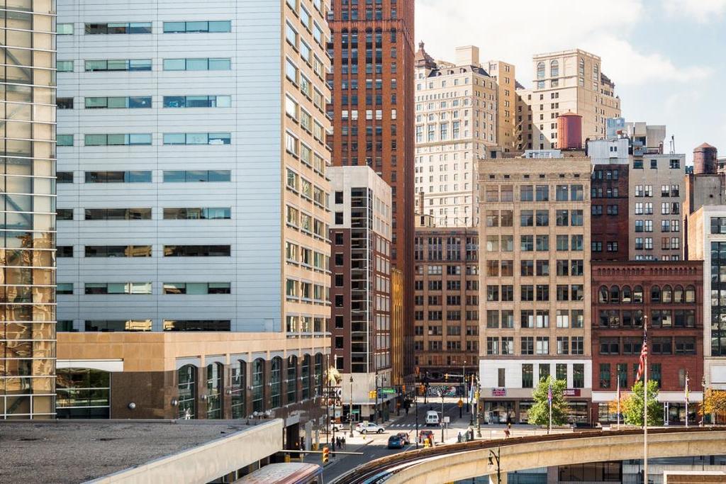 Toukokuu Detroit, Michigan, Yhdysvallat Detroitin kaupunkimaisemaa. * Amerikan autokaupunki Detroit on syntymässä uudelleen.