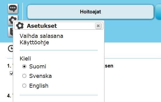 alkaessa; Hoitoaikavaraukset tehdään Daisynet palvelun kautta.