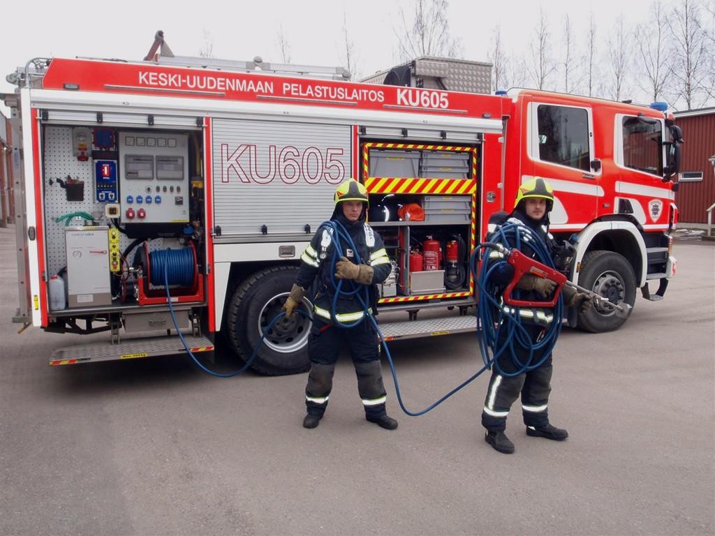 kohteessa, säilöyksikkö mukana >> normaali perusselvitys mahdollinen Yksikkö kohteessa yksin >> ei mahdollisuutta