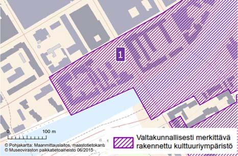 Puolalanmäen ja Turun Taidemuseon kulttuuriympäristö muodostaa Aurakadulle monumentaalisen päätteen.