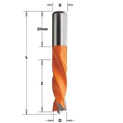 306-307 -PORATAPPILIITOSPORA Monikaraporakoneet 2 leikkoa ja 2 sivuviiltäjää Sylinterivarsi tasopinnalla ja säätöruuvilla Syöttönopeus Vf: 1-4 m/min Myös osamillikoot ovat mahdollisia D I L S Tuote