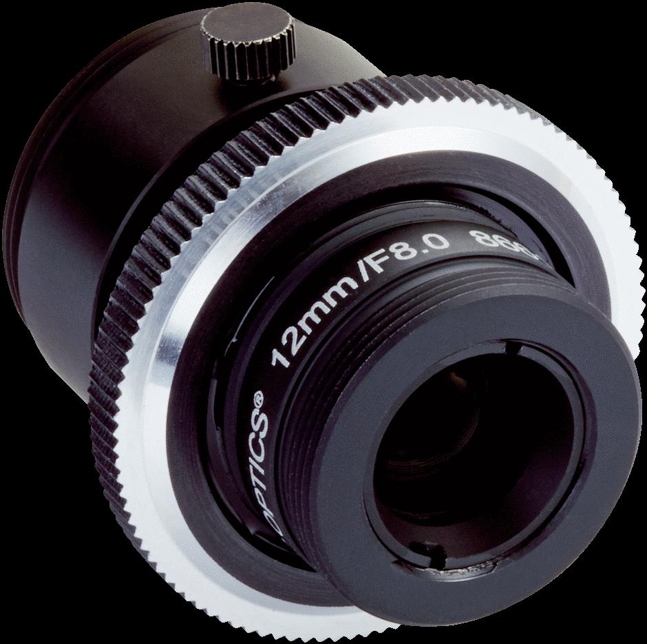 pituus: 37,7 mm, PMMA, käytettäväksi kompaktien 12 mm tai 25 mm polttovälin C-Mount-objektiivien ja 25