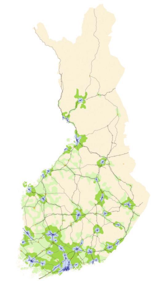 Tiedot nykyliikkumisesta Kohdealueella ei ole tehty matkapäiväkirjatyyppistä liikkumistottumustutkimusta.