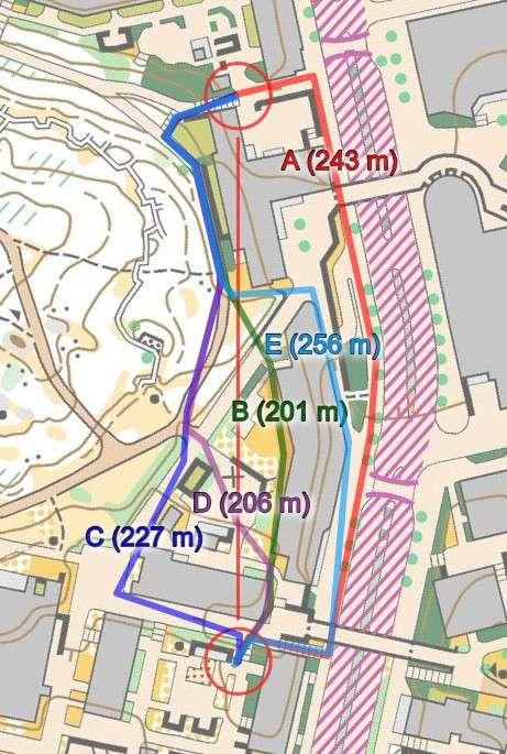 Rata A / 3-4 Klaneettitien reunaa A on paras kunhan vaan uskaltaa lähteä rastista poispäin.