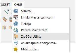 50 MASTERCAM X8/ Tiedostojen käsittely 7 Klikkaa OK Kansion vienti - valintaikkunassa. Mastercam muuntaa tiedostot valittuun harjoituskansioon. Viedyt STL-tiedostot löytyvät \mcxkansiossa.