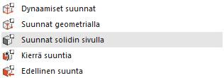 MUKAUTETUN SUUNNAN LUOMINEN 91 Harjoitus 1: Mukautetun suunnan luominen