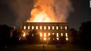 We still don t know what started the fire, but tensions have flared over the systemic under-funding and neglect of the cultural institute