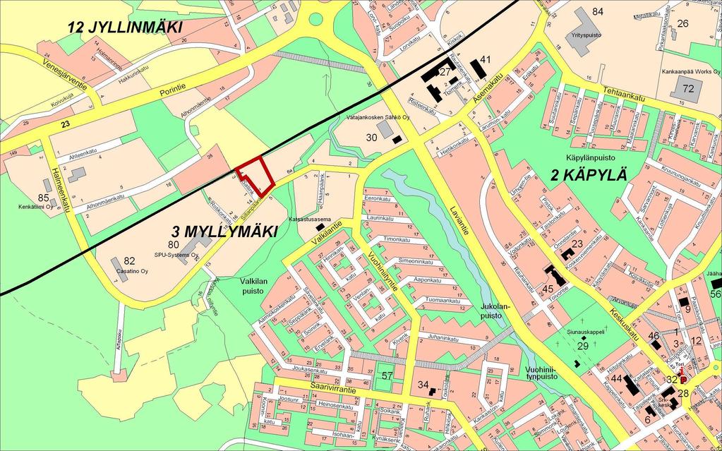 OSALLISTUMIS- JA ARVIOINTISUUNNITELMA (MRL 63 ) KANKAANPÄÄN KAUPUNKI 20.10.2010 ASEMAKAAVA Kankaanpään kaupungin 3.