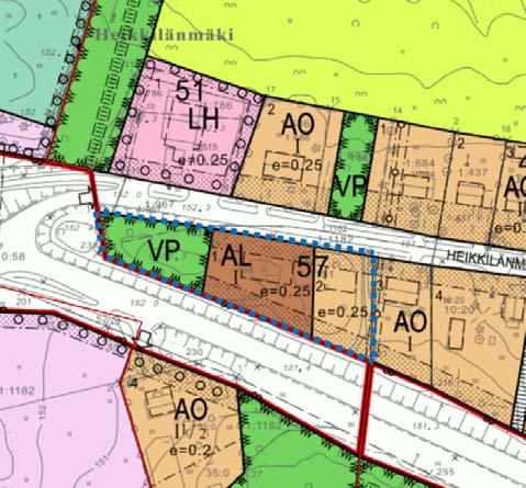 5.6 Kirkonkylän asemakaavamuutos korttelissa 57 Korttelin 57 maanomistaja on pyytänyt asemakaavamuutosta omistamalleen maa-alueelle.