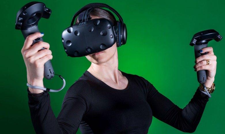 Virtuaalitodellisuus (VR, AR ) HTC Vive -silmikko ja siihen