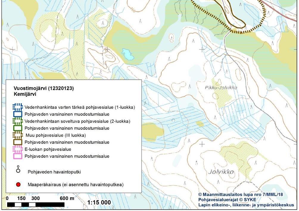 pohjavesialueen