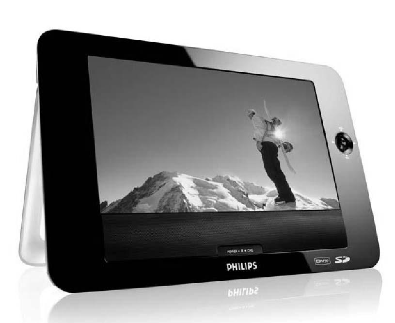 Portable DVD player PET831 Register your product