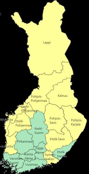 Materiaalia peilattiin maakuntien vaatimusten ja tiveiden suhteen. Erityistä humita kiinnitettiin maakunnissa käynnissä leviin asiakkuudenhallintaa sivuaviin hankkeisiin.