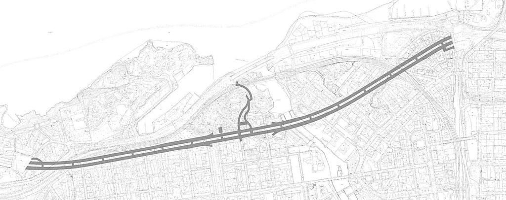 Rantaväylän tunneli (Rantatunneli) tunneleiden kirjaintunnisteet (A,B) korjattu 19