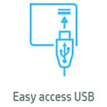 eprint, AirPrint, Google Cloud Print, Wi-Fi Direct suora USB-tulostusportti (M254dw) Paranna tuottavuutta nopealla väritulostuksella.