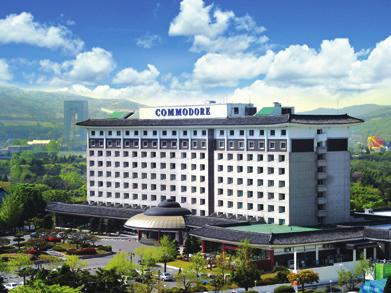 Hotelli Commodore / Gyeongju **** Bomun-järven rannalla n. 15 kilometrin päässä Gyeongjun kaupungin keskustasta sijaitseva hotelli.