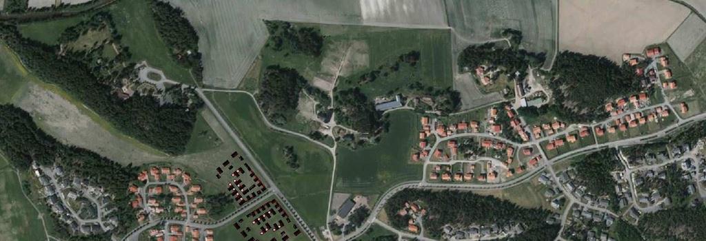 Naantalin kaupunki Asemakaavan selostus Ak-362 sivu 16/17 alueen toteutuminen tiivistää Manner-Naantalin pohjoisten osien yhdyskuntarakennetta. Ilmakuva suunnittelualueelta ja sen lähiympäristöstä. 5.