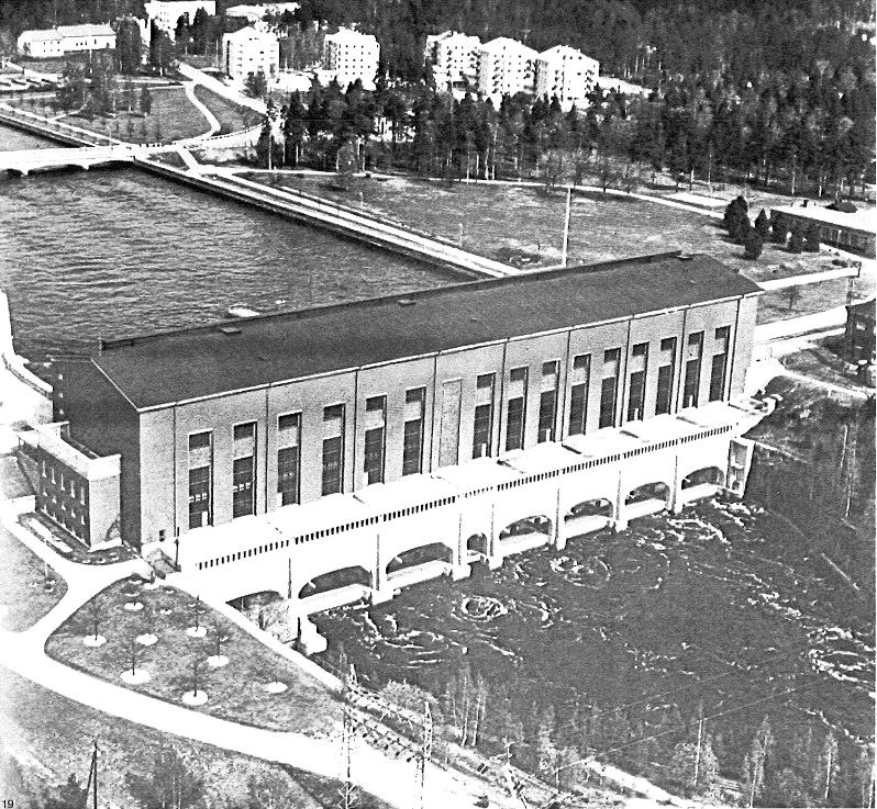 Imatrankosken voimalaitos (1922-1929).
