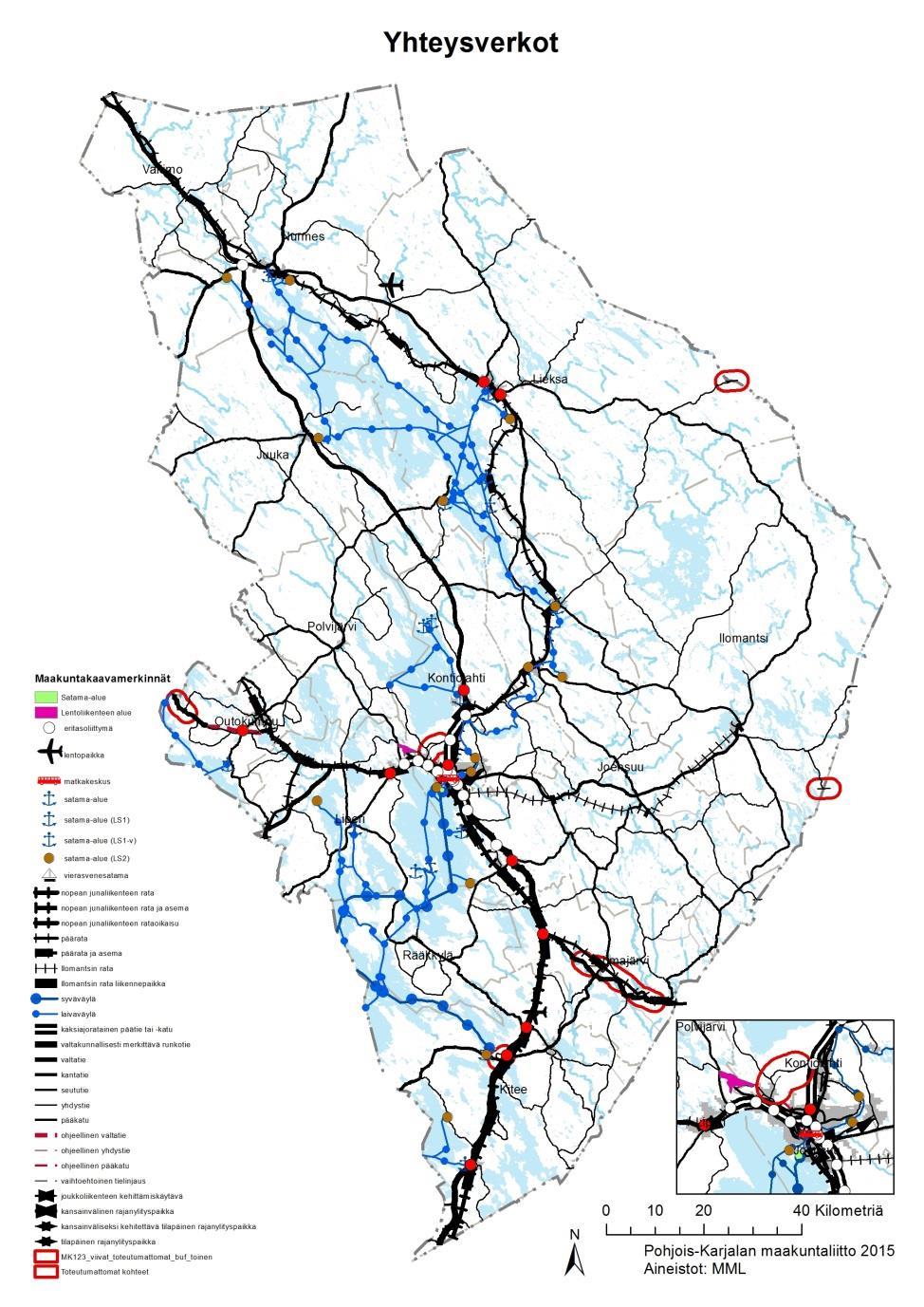 Joukkoliikenteeseen keskeisesti liittyvä Joensuun matkakeskus sanan varsinaisessa merkityksessä ei ole edennyt, vaan sen kehittäminen on kytköksissä laajemmin ratapihan kehittämiseen ja sujuvien