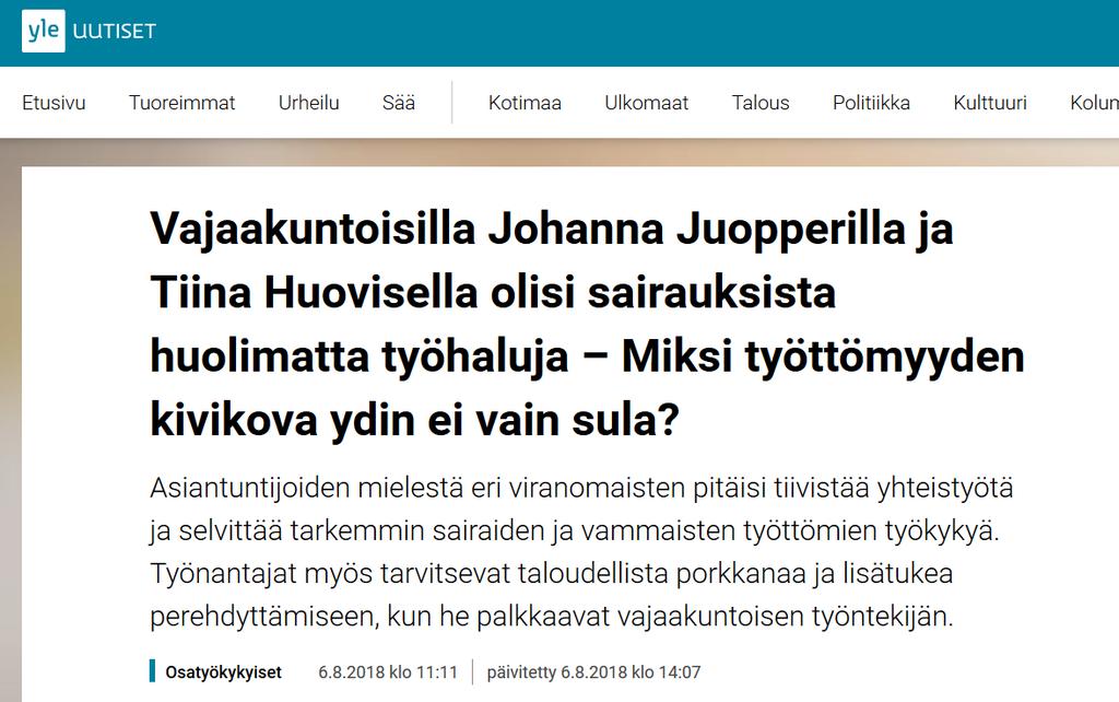 Mutta onko