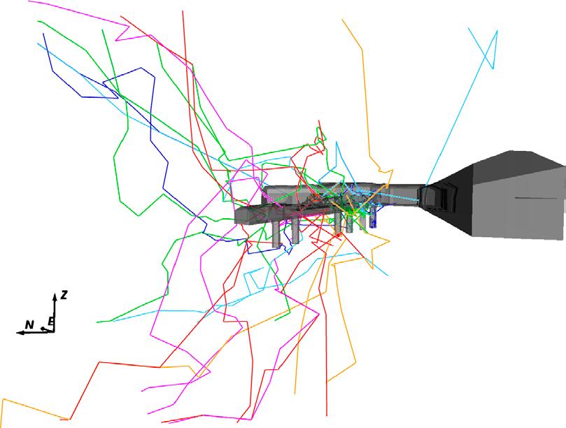 The inflows to open deposition holes are modelled as steady state simulations, with hydrostatic pressure used for the initial conditions. 4.3.