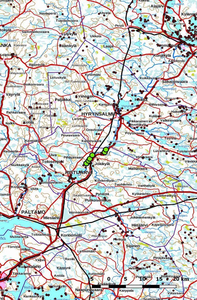 1 1. Perustiedot ranta-asemakaava Ristijärven keskustasta noin 6-13 km koilliseen KimmoKaava T:mi täydennysinventointi 17.