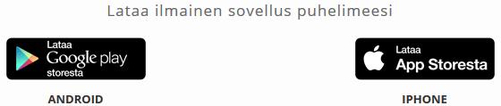 Oma riista mobiilisovellus Opettele käyttäjätunnuksesi ja salasana ulkoa Kirjaudu omilla tunnuksillasi palveluun