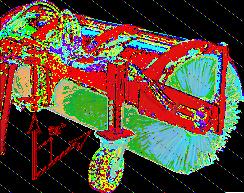 Kontrollera att fordonets hydraulsystem är tryckfritt. Hydraulslangarna ska kopplas så, att sopvalsens rörelser inte kan skada slangarna. 4. Anslut hydraulslangarna.