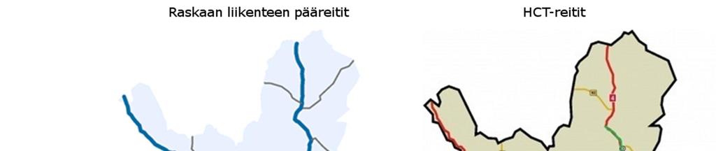 Raportti 44/68 5.1.1 Ajoneuvoyhdistelmät Suomessa Suomeen rekisteröityjen tavallisten ajoneuvoyhdistelmien suurimmat sallitut mitat ja massat määritellään valtioneuvoston asetuksessa 407/2013.