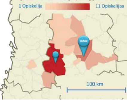 opiskelijaa vastuuttavasti ja aktivoivasti, siis opiskelijakeskeisesti, - Tutkimuksessa mukana ollut ryhmä oli kevään 2016 alussa aloittanut insinöörikoulutuksen monimuotoryhmä, jossa oli 31 -