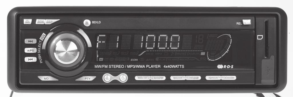 USB/SD Car Stereo Bilstereo m. USB/SD Bilstereo m.