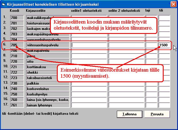 Asteri Kirjanpito KÄYTTÖOHJEET 163/260 Hakemisto ja tiedostonimi valinnalla