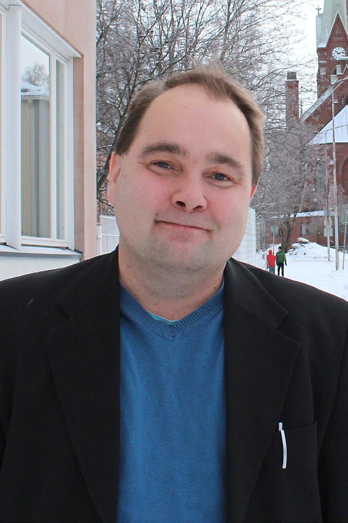 Kuva: Sirpa Piskonen KM Pekka Hytinkosken ensikosketus osuuskuntiin opetuskäytössä syntyi hänen vieraillessaan Jyväskylän yliopiston aikuiskouluttajan pedagogisia opintoja tehdessään Jyväskylän