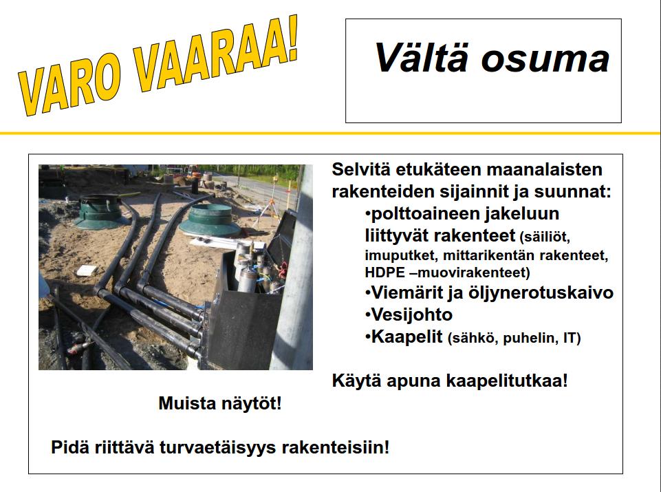 Johtotieto.fi; kaivulupa.fi; verkkoselvitys.