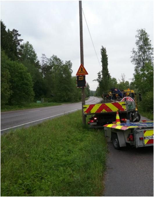 Siirrettävät nopeusnäyttötaulut 2017 Lahti Lahden alueurakka MITTAUSPAIKKA KOHTEEN TYYPPI Savontie (mt 140), Lahti Jouttokallionkadun kohdan suojatie, pohjoisen suuntaan ajavat.