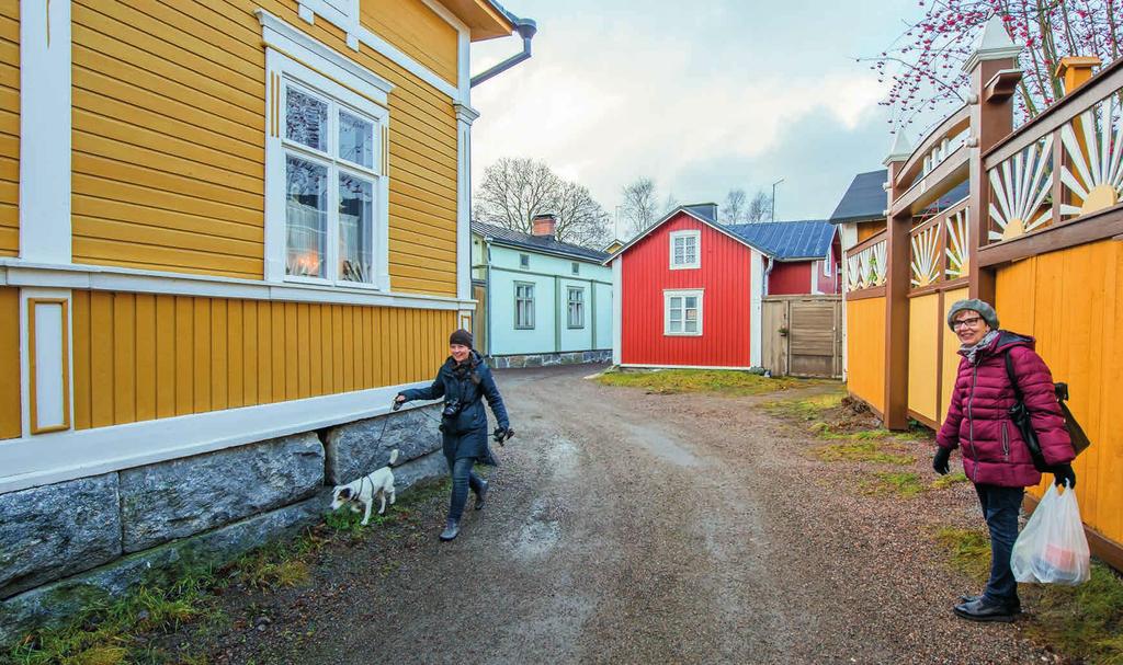 the thought to the opportunity for monitoring the Old Rauma World Heritage Site and Raike said that Cultural Production and Landscape Research Program can certainly be co-operating.